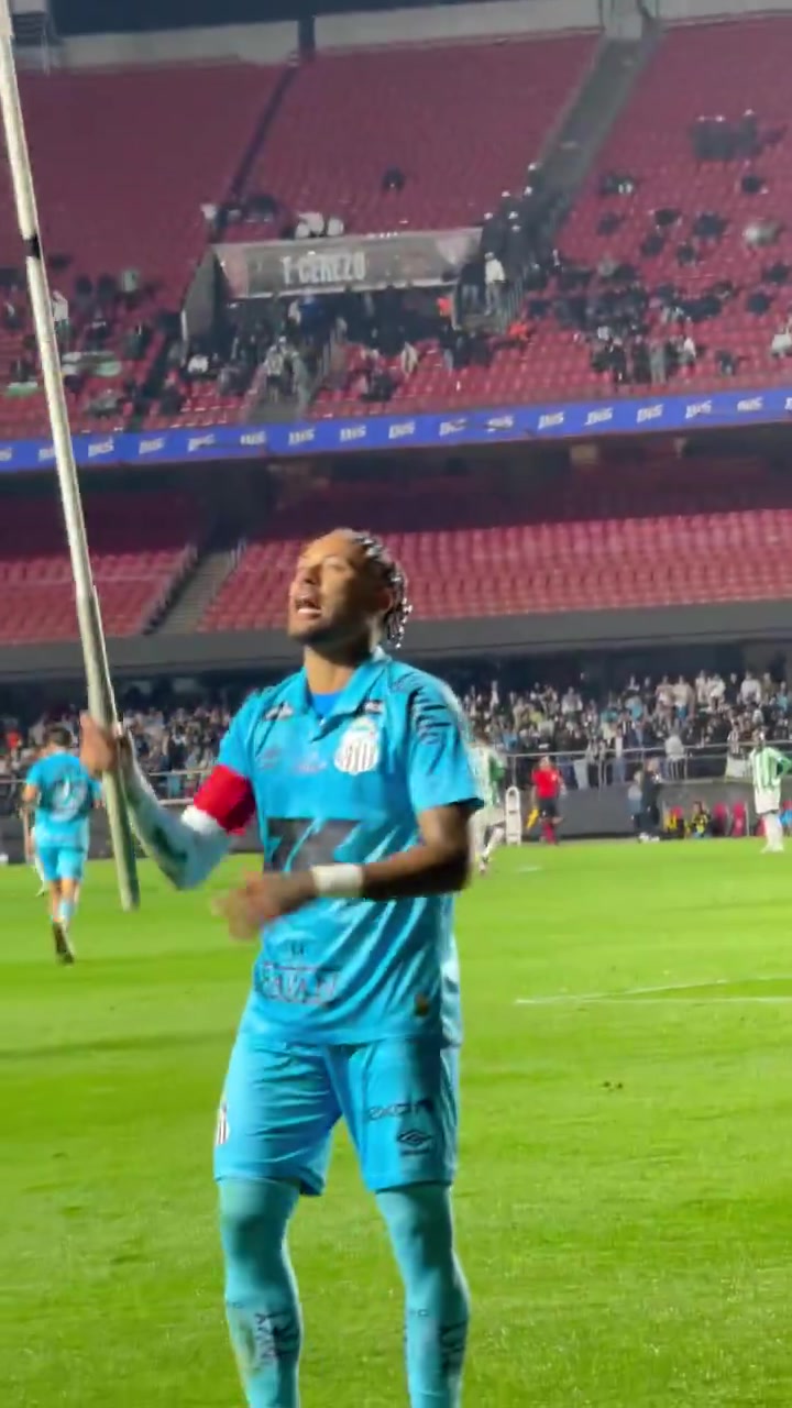 开云APP-梅开二度！内马尔打进第二球后高举角旗杆庆祝