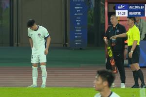 梅州0-2落后浙江！梅州主帅里斯蒂奇第35分钟选择换人